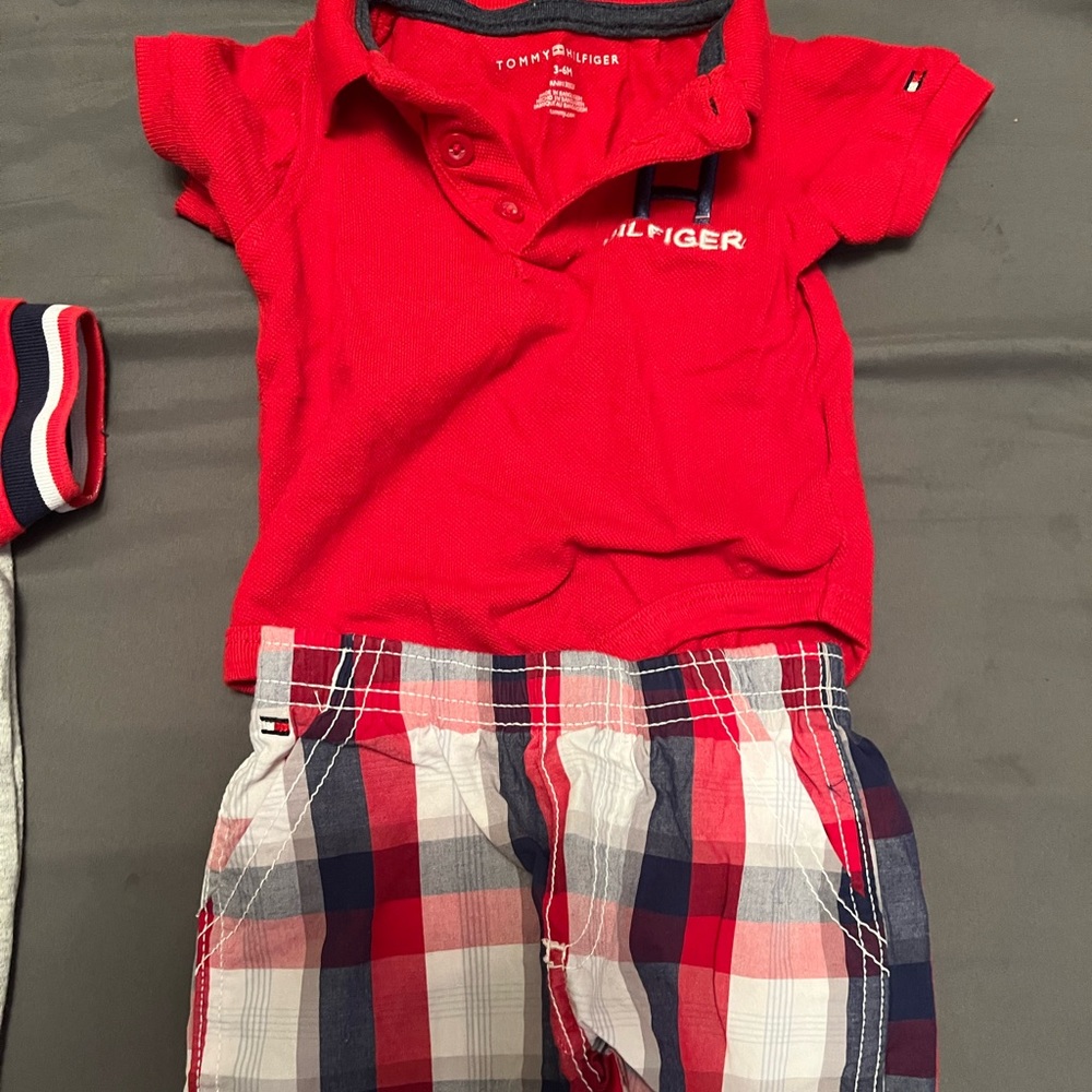 (2) 3-6 month Tommy Hilfiger sets